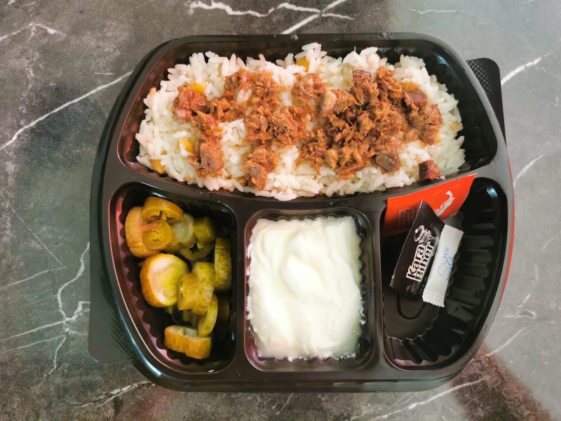 Kavurmalı Nohutlu Pilav
